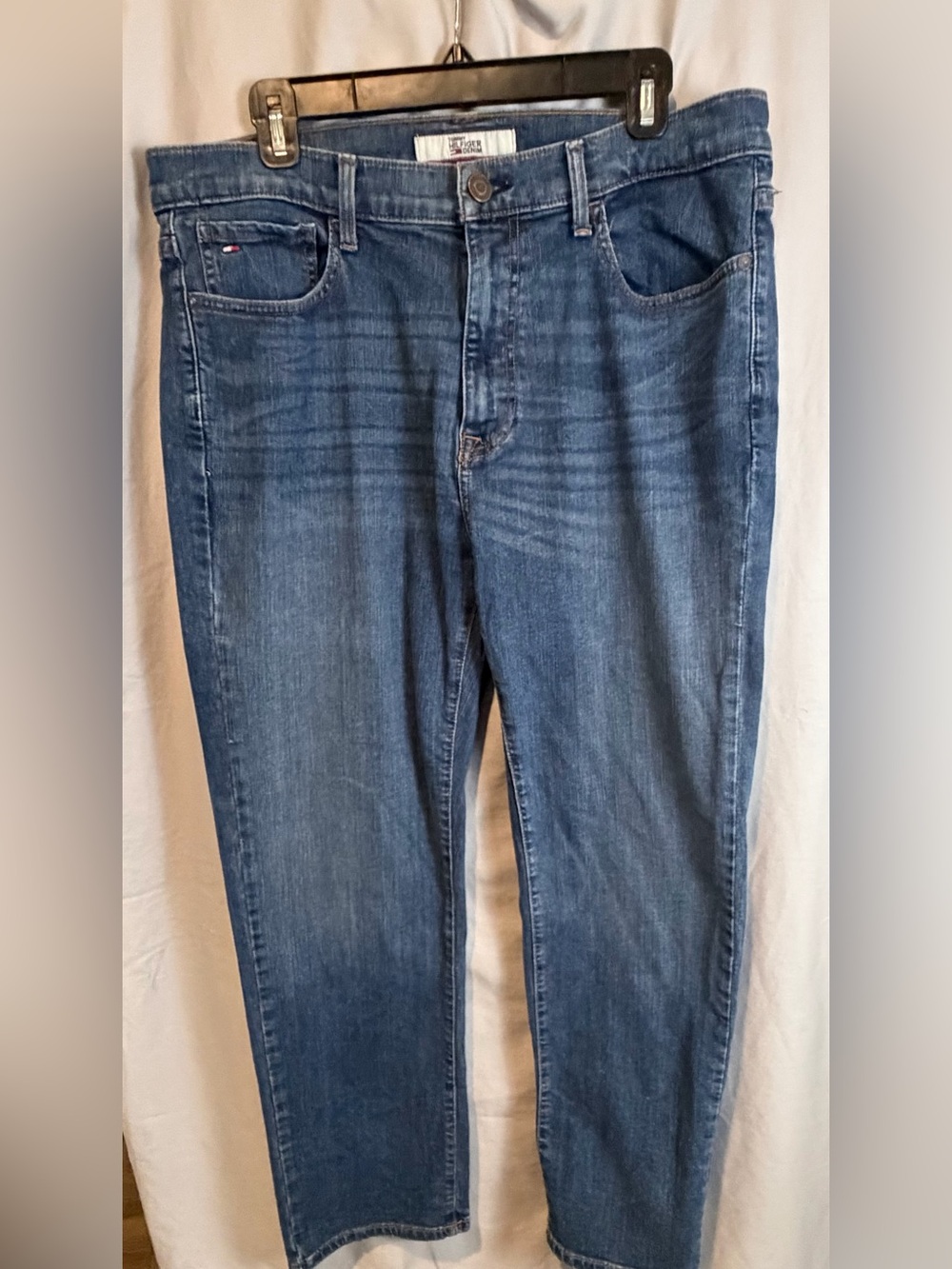 Tommy Hilfiger Denim Ryan Straight Leg Jeans Men’s 36x30 Blue Medium Wash